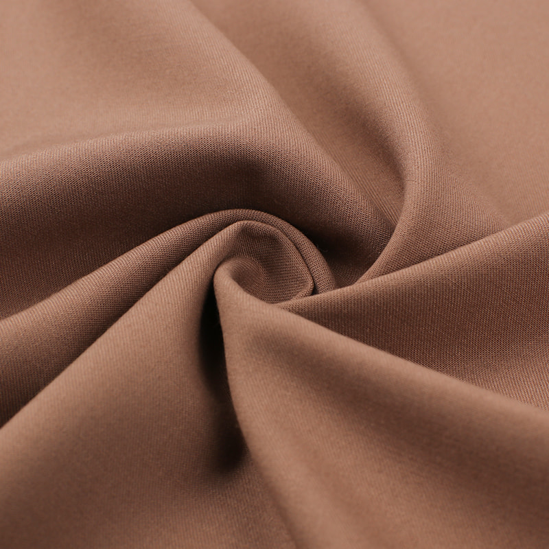 Material de ropa de moda para mujer Tejido Poliéster Rayón Spandex Mezcla Tela elástica para traje