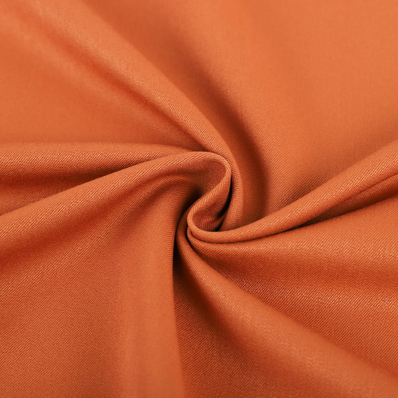 Tela de sarga de spandex de rayón de poliéster T/R suave para tacto, pantalones, blazers, etc