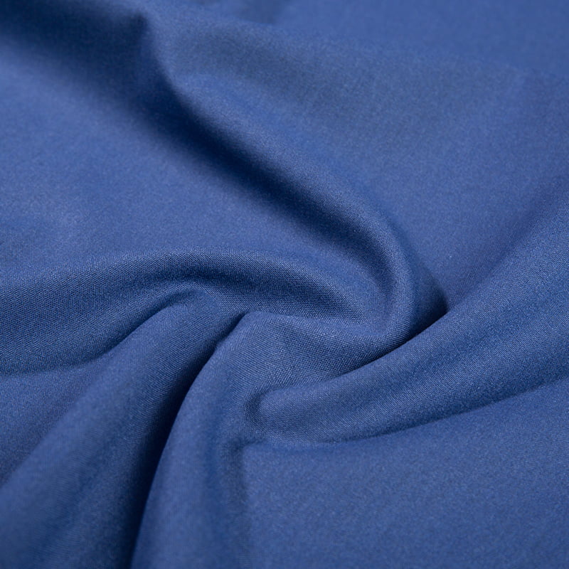 Fabricación de tela teñida con parte superior elástica de 4 vías para pantalones de traje de hombre