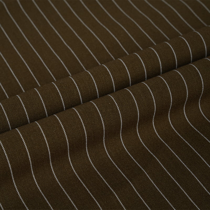 Tela de rayas de spandex con polisviscosa TR de moda para uniformes escolares
